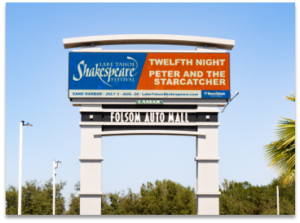 Lake Tahoe Shakespeare Festival Out of Home